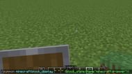 The command to summon a dispenser as a block entity in Minecraft (Image via Mojang)